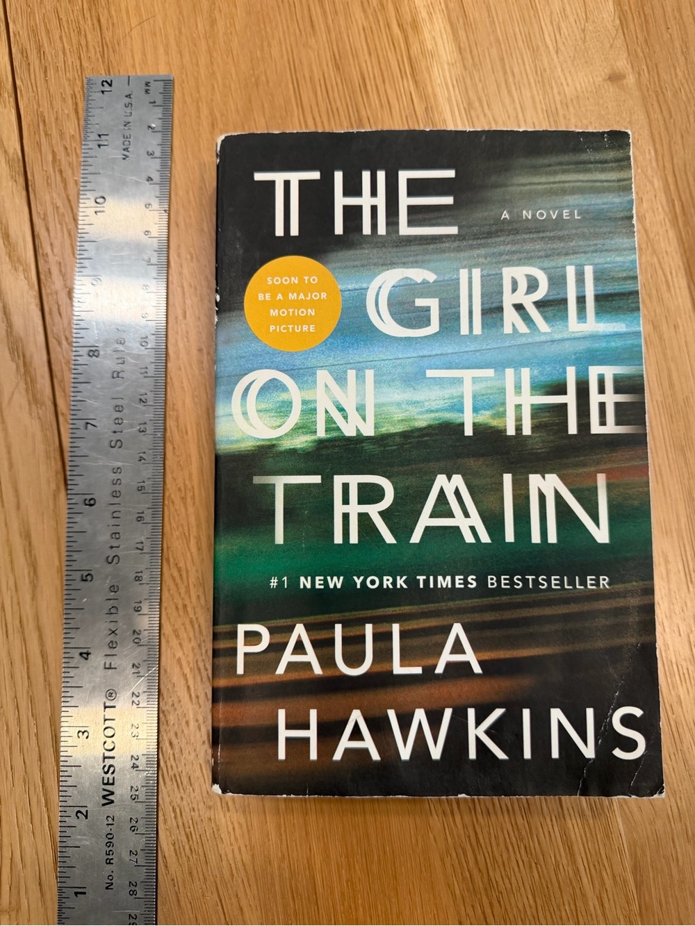 The Girl on the Train by Paula Hawkins Novel Paperback